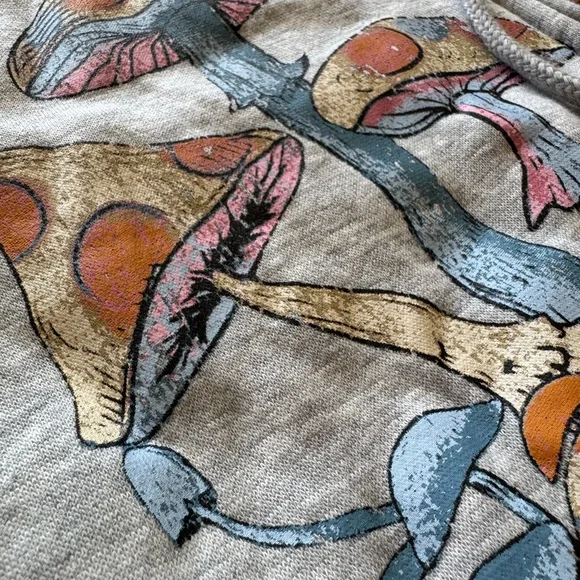 No Boundaries Gray Hoodie with Colorful Design - Picture 3 of 5